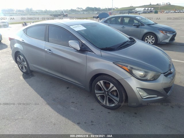 HYUNDAI ELANTRA 2015 kmhdh4ah9fu322543