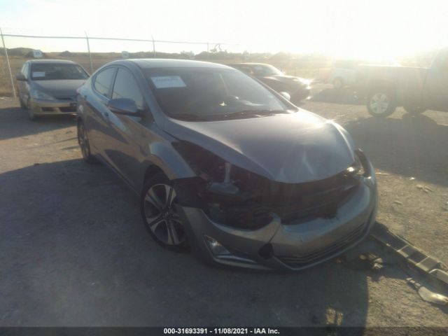 HYUNDAI ELANTRA 2015 kmhdh4ah9fu324518