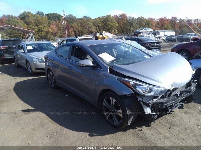 HYUNDAI ELANTRA 2015 kmhdh4ah9fu343988