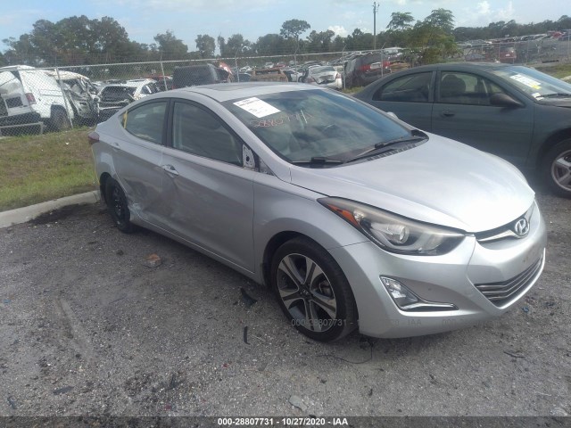 HYUNDAI ELANTRA 2015 kmhdh4ah9fu363805