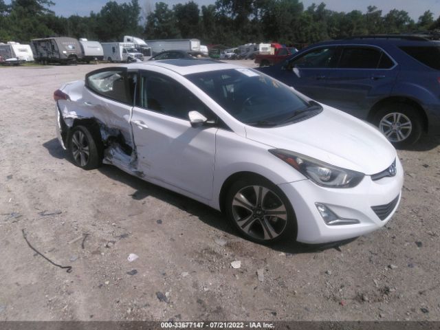 HYUNDAI ELANTRA 2015 kmhdh4ah9fu446070