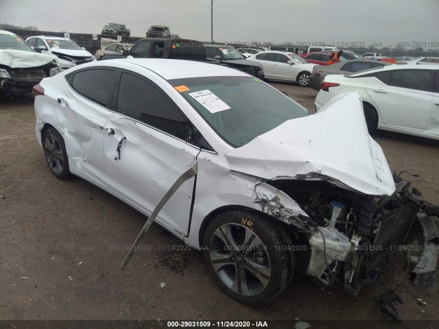 HYUNDAI ELANTRA 2016 kmhdh4ah9gu534974