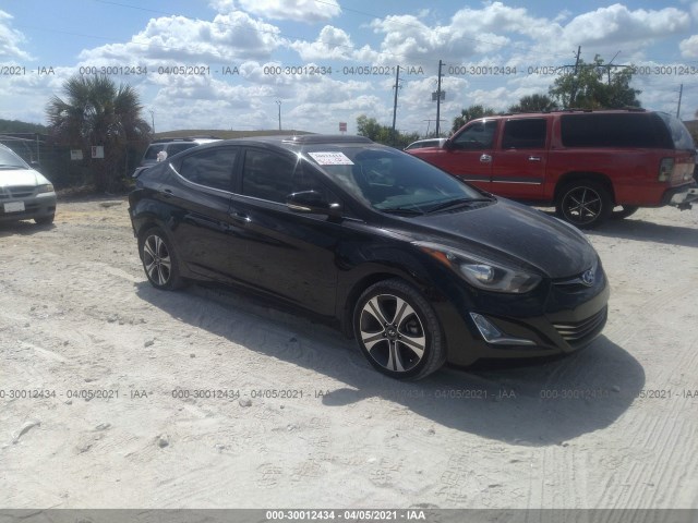 HYUNDAI ELANTRA 2016 kmhdh4ah9gu621712