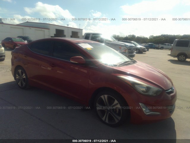 HYUNDAI ELANTRA 2014 kmhdh4ahxeu033914