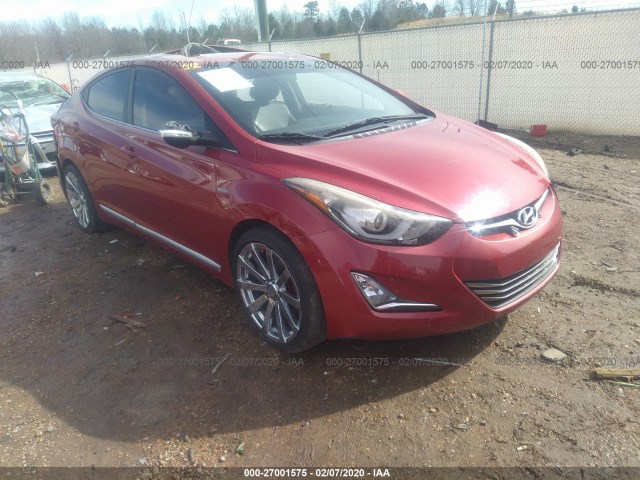 HYUNDAI ELANTRA 2014 kmhdh4ahxeu135195