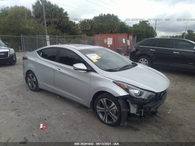 HYUNDAI ELANTRA 2014 kmhdh4ahxeu174868