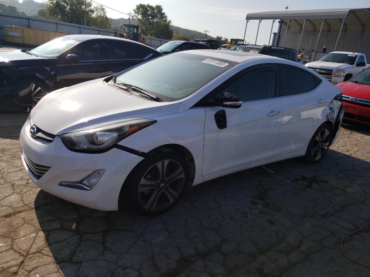 HYUNDAI ELANTRA 2015 kmhdh4ahxfu453691