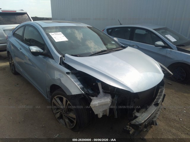 HYUNDAI ELANTRA COUPE 2013 kmhdh6ae0du001344