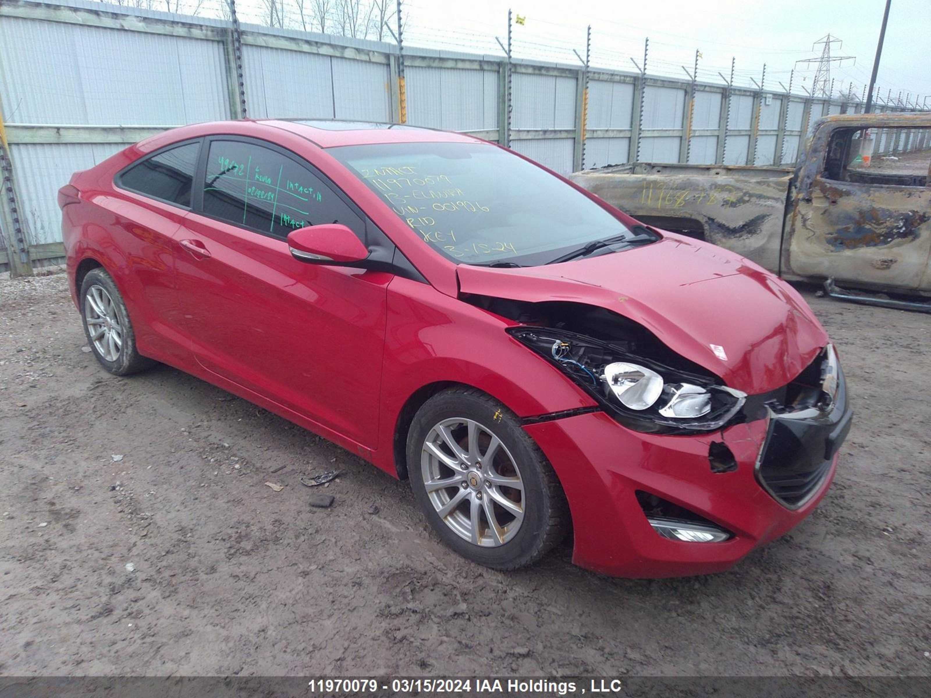 HYUNDAI ELANTRA 2013 kmhdh6ae0du001926