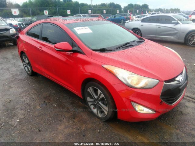 HYUNDAI ELANTRA COUPE 2013 kmhdh6ae0du004678