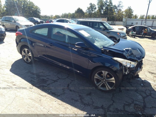 HYUNDAI ELANTRA COUPE 2013 kmhdh6ae0du005958