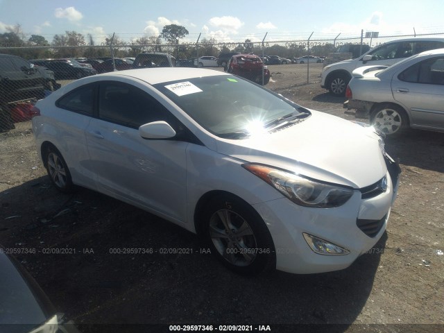 HYUNDAI ELANTRA COUPE 2013 kmhdh6ae0du014093