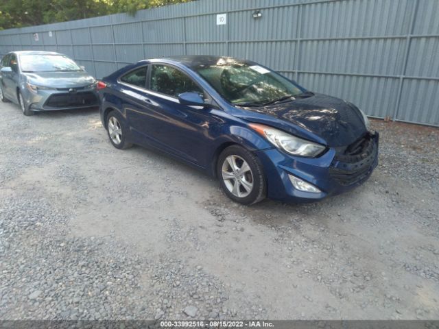 HYUNDAI ELANTRA COUPE 2013 kmhdh6ae1du016306