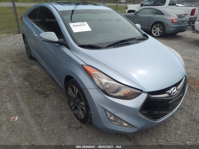 HYUNDAI ELANTRA COUPE 2013 kmhdh6ae2du006867