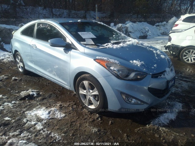 HYUNDAI ELANTRA COUPE 2013 kmhdh6ae2du006898