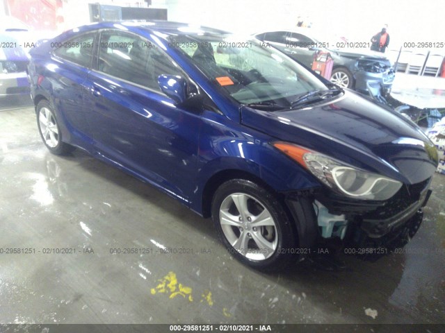 HYUNDAI ELANTRA COUPE 2013 kmhdh6ae2du019506