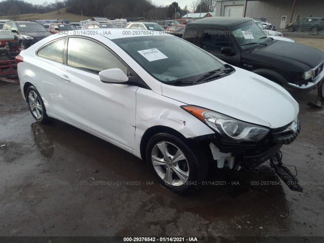 HYUNDAI ELANTRA COUPE 2013 kmhdh6ae3du007249