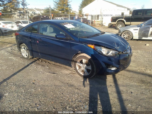 HYUNDAI ELANTRA COUPE 2013 kmhdh6ae3du008417