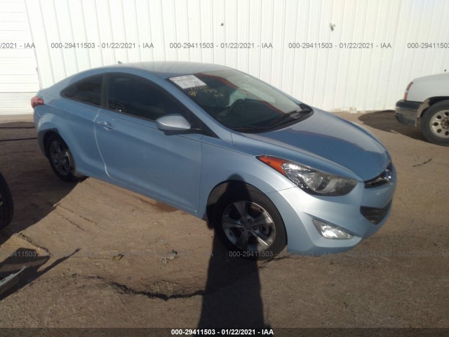 HYUNDAI ELANTRA COUPE 2013 kmhdh6ae3du010510