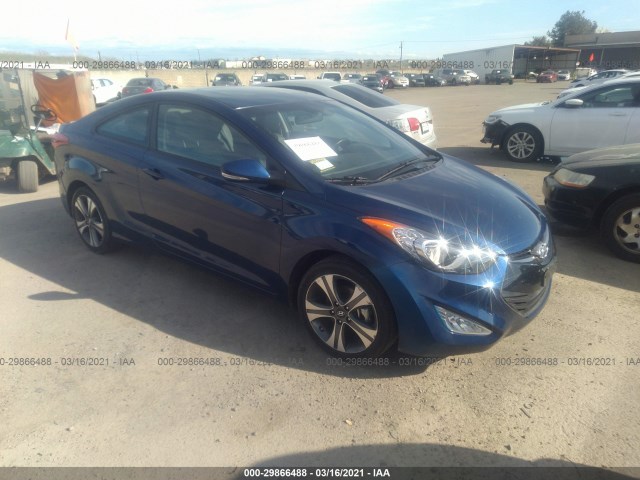 HYUNDAI ELANTRA COUPE 2013 kmhdh6ae4du002447