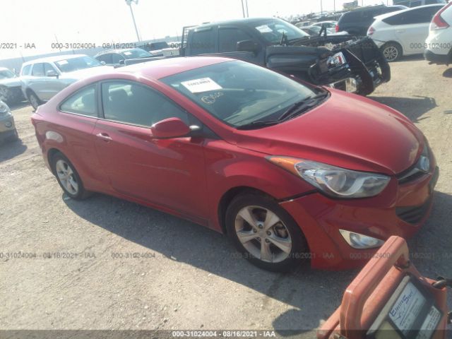 HYUNDAI ELANTRA COUPE 2013 kmhdh6ae4du003842