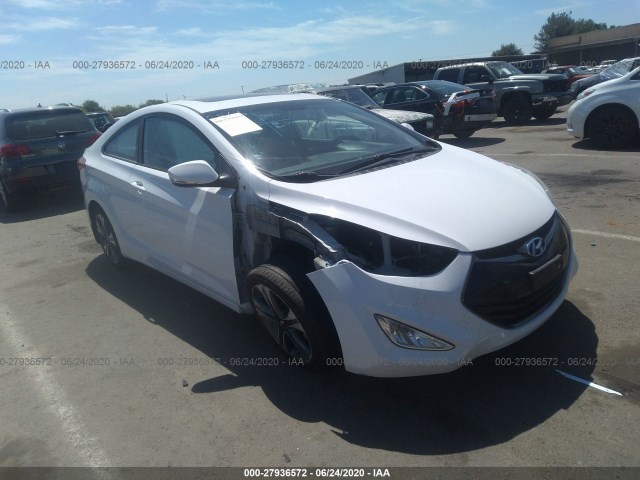 HYUNDAI ELANTRA COUPE 2013 kmhdh6ae4du010788