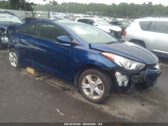 HYUNDAI ELANTRA COUPE 2013 kmhdh6ae4du013433