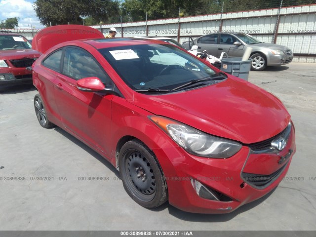 HYUNDAI ELANTRA COUPE 2013 kmhdh6ae4du015828