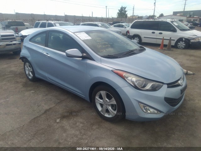 HYUNDAI ELANTRA COUPE 2013 kmhdh6ae5du010878