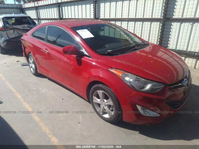 HYUNDAI ELANTRA COUPE 2013 kmhdh6ae6du013370