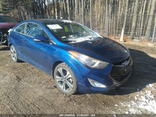 HYUNDAI ELANTRA COUPE 2013 kmhdh6ae6du014843