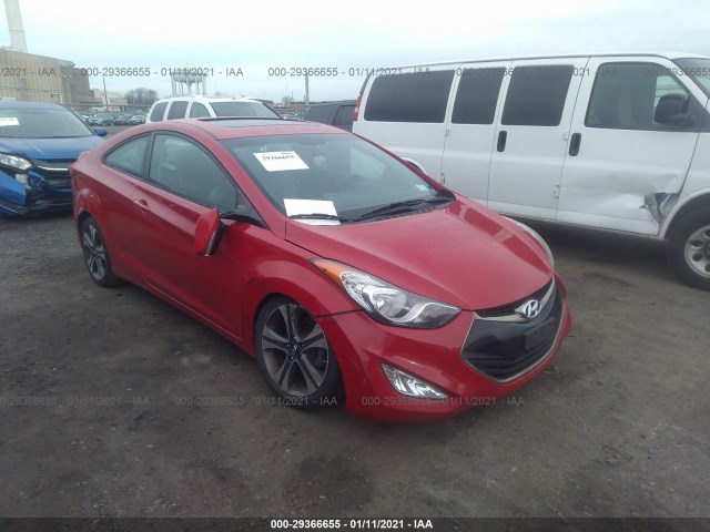 HYUNDAI ELANTRA COUPE 2013 kmhdh6ae6du016639