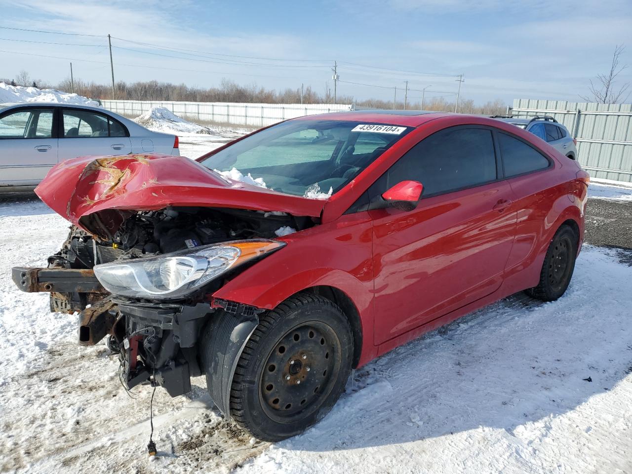 HYUNDAI ELANTRA 2013 kmhdh6ae6du019654