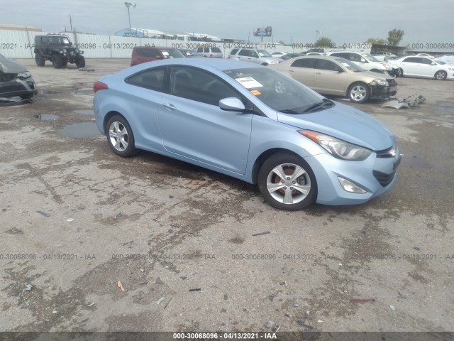 HYUNDAI ELANTRA COUPE 2013 kmhdh6ae7du007402