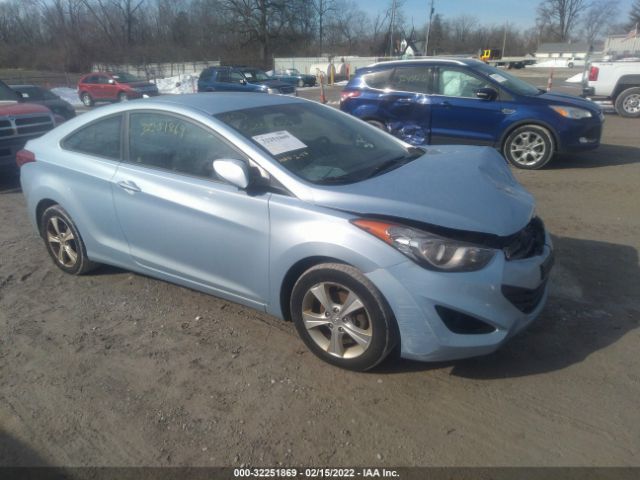 HYUNDAI ELANTRA COUPE 2013 kmhdh6ae7du009621