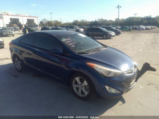 HYUNDAI ELANTRA COUPE 2013 kmhdh6ae7du012289