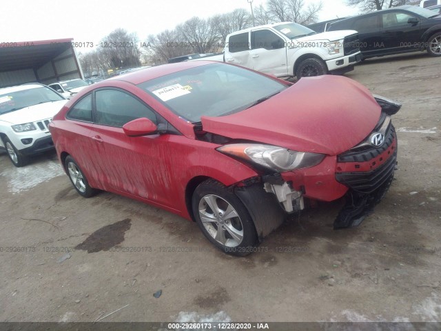 HYUNDAI ELANTRA COUPE 2013 kmhdh6ae7du015094