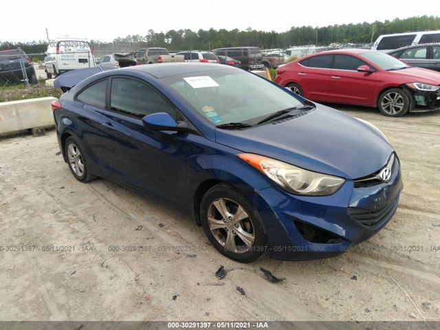 HYUNDAI ELANTRA COUPE 2013 kmhdh6ae7du018867