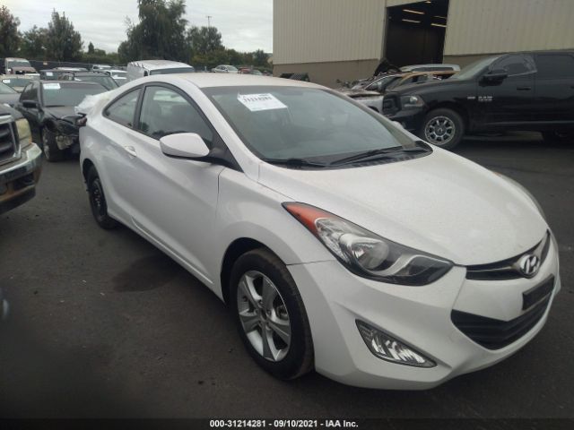 HYUNDAI ELANTRA COUPE 2013 kmhdh6ae8du007487