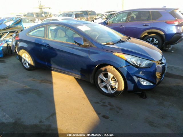 HYUNDAI ELANTRA COUPE 2013 kmhdh6ae8du014178