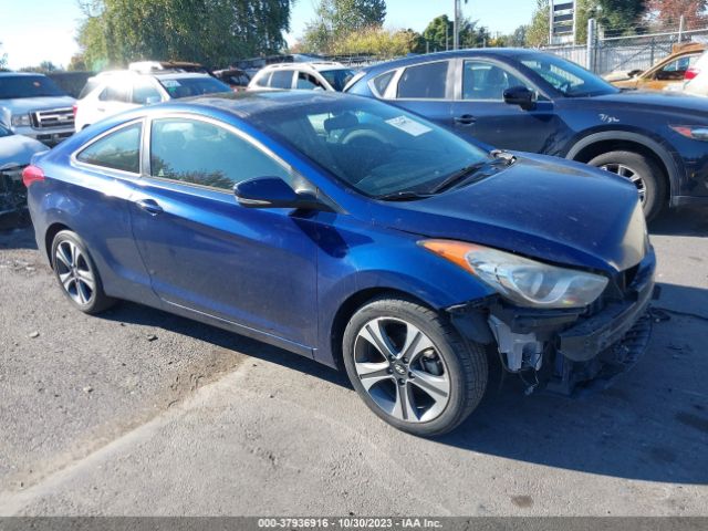 HYUNDAI ELANTRA COUPE 2013 kmhdh6ae9du000189