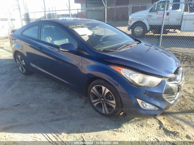 HYUNDAI ELANTRA COUPE 2013 kmhdh6ae9du006462