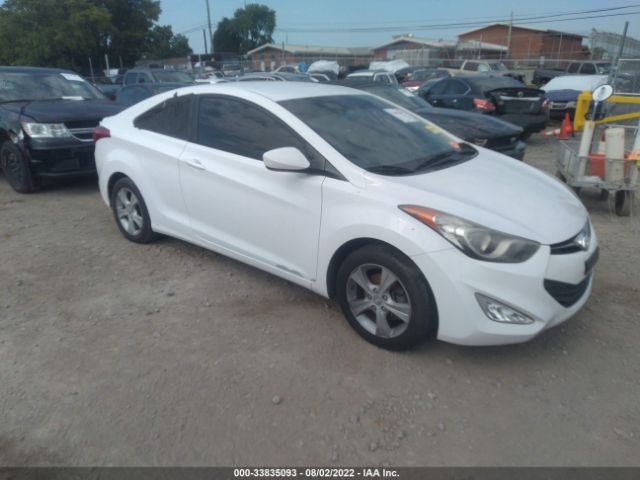 HYUNDAI ELANTRA COUPE 2013 kmhdh6ae9du007353