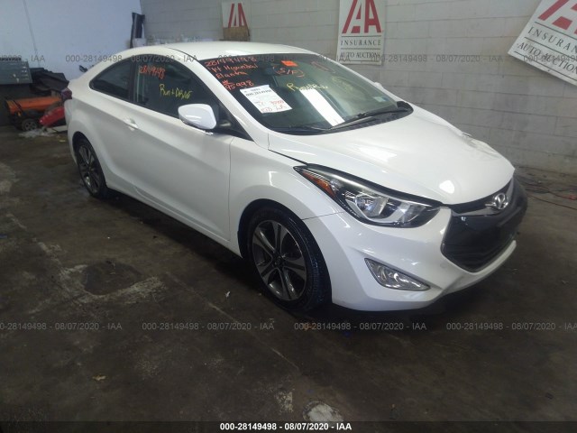 HYUNDAI ELANTRA COUPE 2014 kmhdh6ah0eu026546