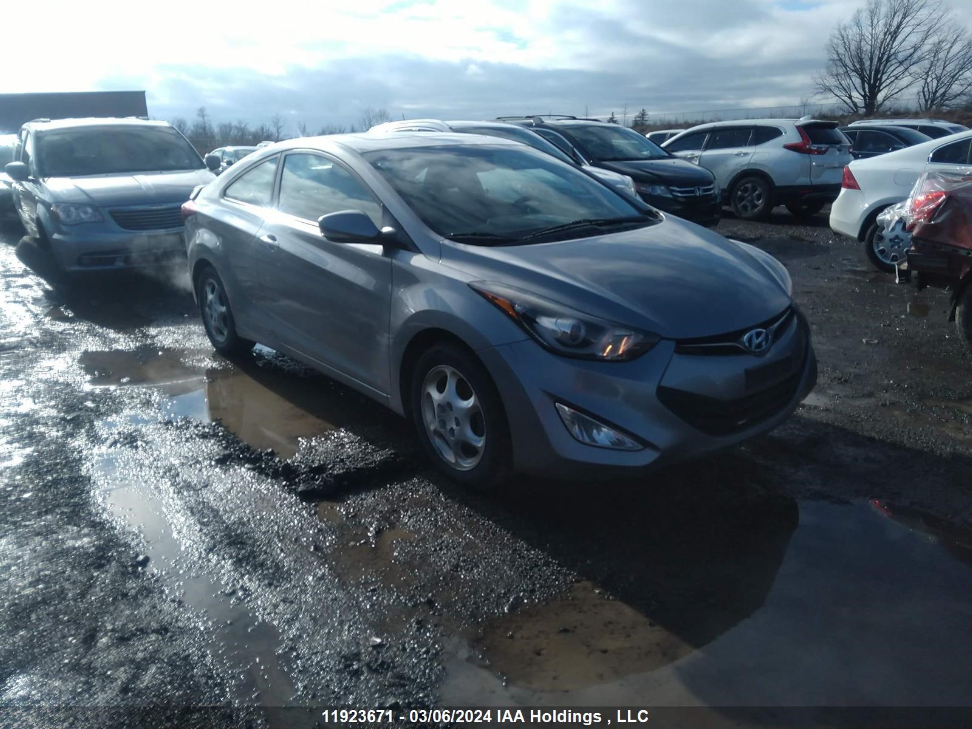 HYUNDAI ELANTRA 2014 kmhdh6ah1eu027690