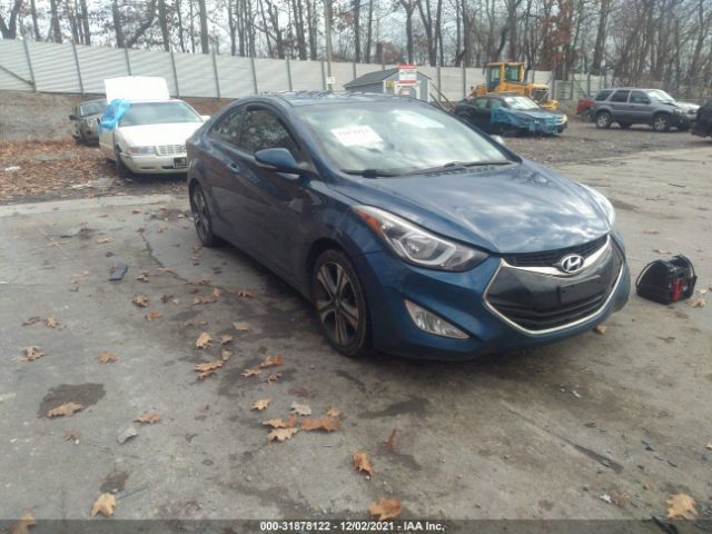 HYUNDAI ELANTRA COUPE 2014 kmhdh6ah2eu028699