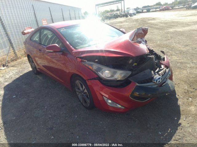 HYUNDAI ELANTRA COUPE 2014 kmhdh6ah3eu027822