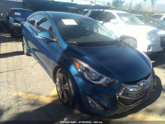 HYUNDAI ELANTRA COUPE 2014 kmhdh6ah3eu029215