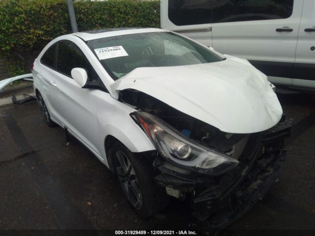 HYUNDAI ELANTRA COUPE 2014 kmhdh6ah5eu027109