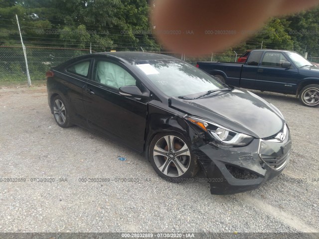 HYUNDAI ELANTRA COUPE 2014 kmhdh6ah6eu026499